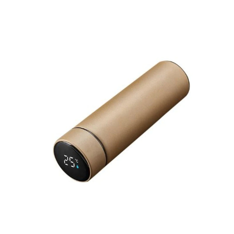 Garrafa Térmica 500 ML Com Sensor Digital de Temperatura Quente/Frio