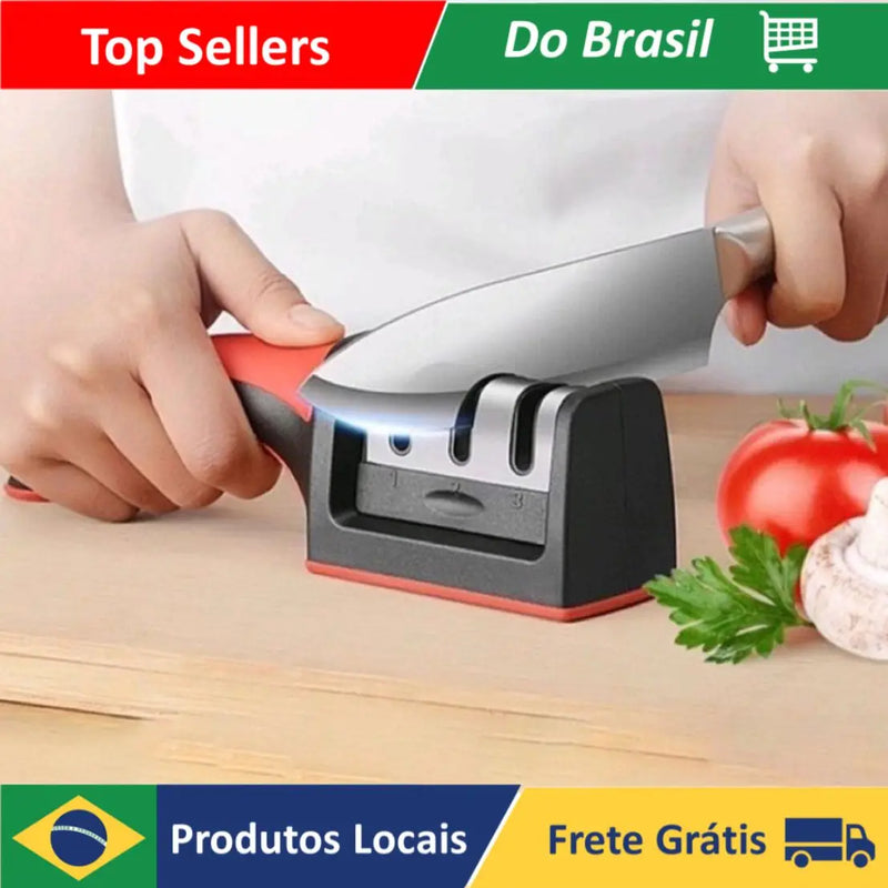 Amolador/Afiador Profissional de Facas e Tesouras - Cozinha !