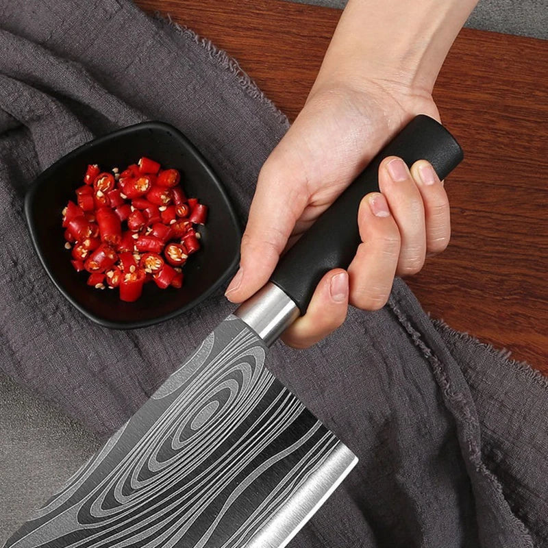 Conjunto de Facas Para Cozinha! PADRÃO DAMASCO A LASER. " FACAS DO CHEFE!