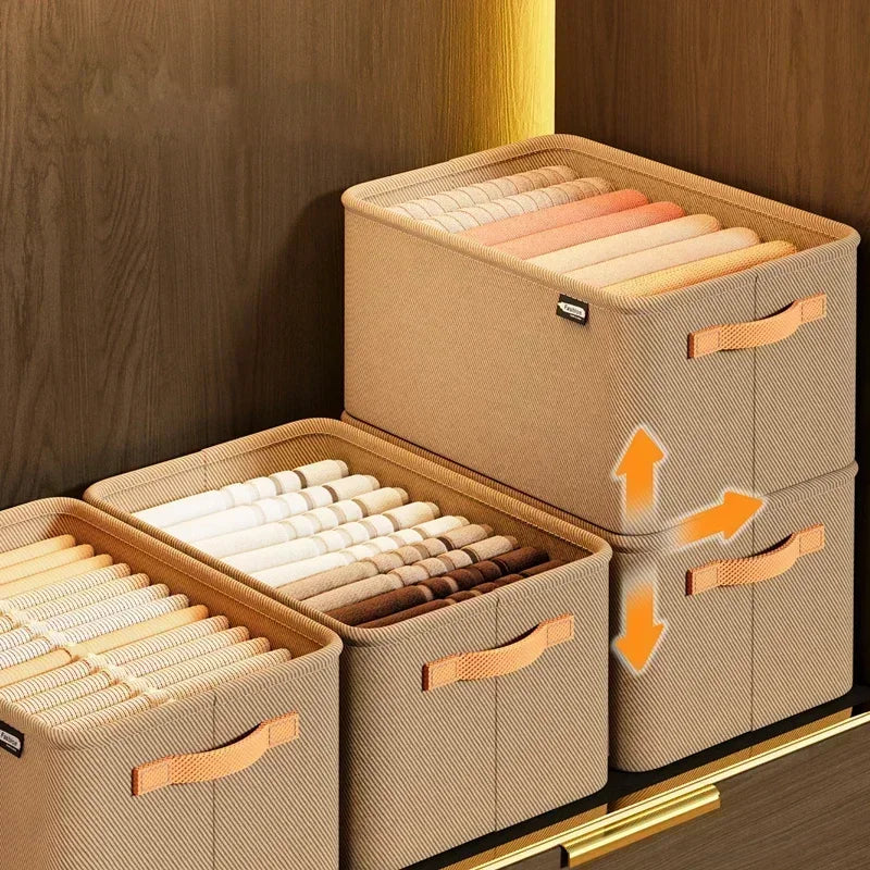 CAIXAS DE ARMAZENAGEM E ORGANIZAÇÃO DE ROUPAS EM GERAL !