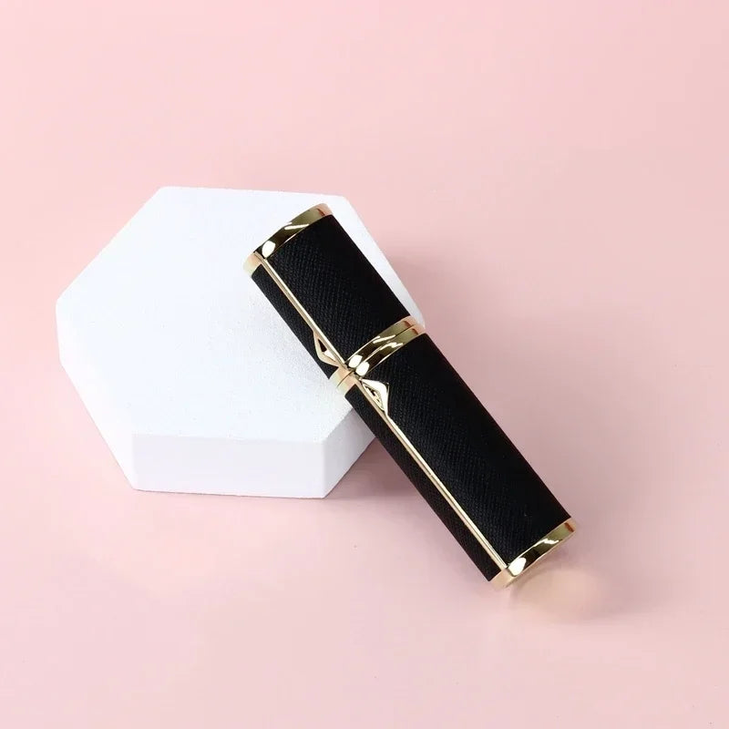 Garrafa Recarregável para Perfume 5ml ( couro ) Atomizador de Perfume !