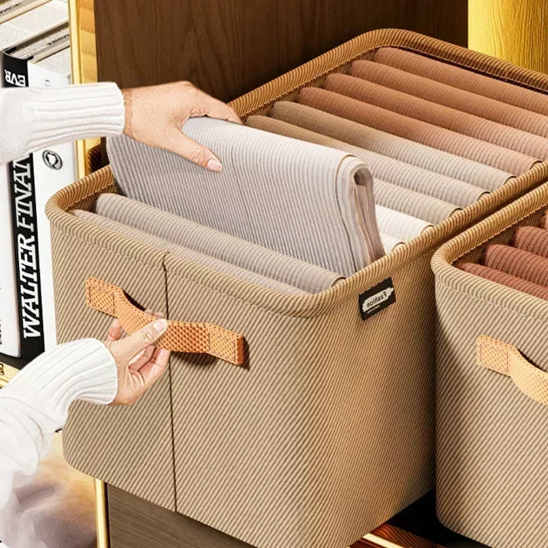 CAIXAS DE ARMAZENAGEM E ORGANIZAÇÃO DE ROUPAS EM GERAL !
