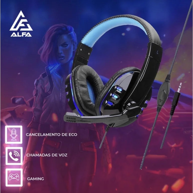 HEADPHONE A-302 P2 Com fio (GAME) Com Microfone Para Ps4 De Jogo ! ENTREGA DIRETA DO BRASIL, RAPIDINHO!